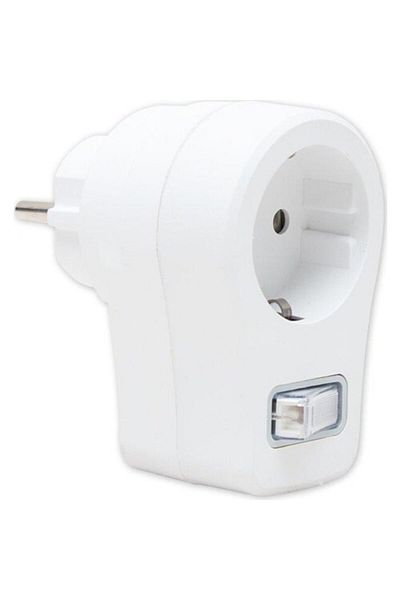 Powermaster علبة حمراء وبيضاء مضاءة بمقبس التبديل 10A 2500W