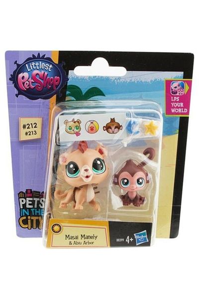 Littlest Pet Shop Minişler Pet Shop Masai Manely Abiu Arbor Figure Toy