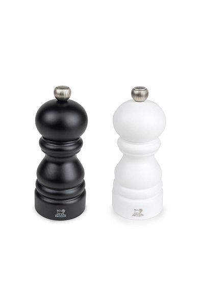 Peugeot Paris Matte S&b Black Pepper + Salt Mill Set of 2 12 Cm