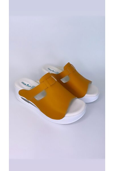 TERLİKSABO Turuncu Kemerli Air Sandalet