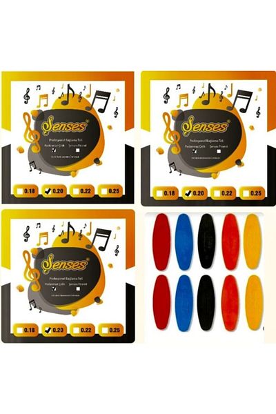 Şenses 0.20 Professional Steel Long Handle Tying Tool Wire (3 Sets) + 10 Pieces Terezene
