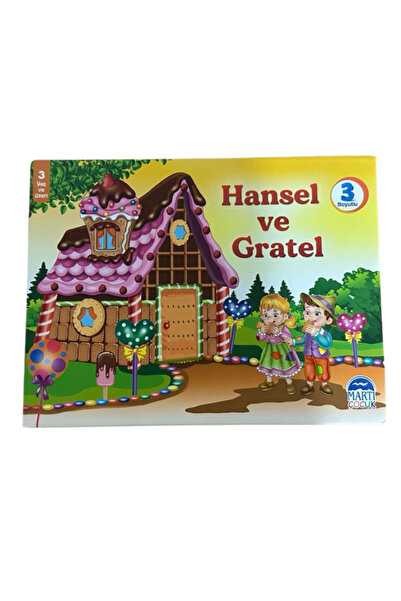 Martı Çocuk Yayınları Hansel ve Gratel 3 Boyutlu Hikaye Kitabı