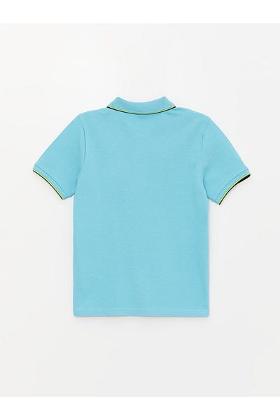 LC Waikiki Tricou pentru băiat LCW Polo Guler Basic cu mânecă scurtă