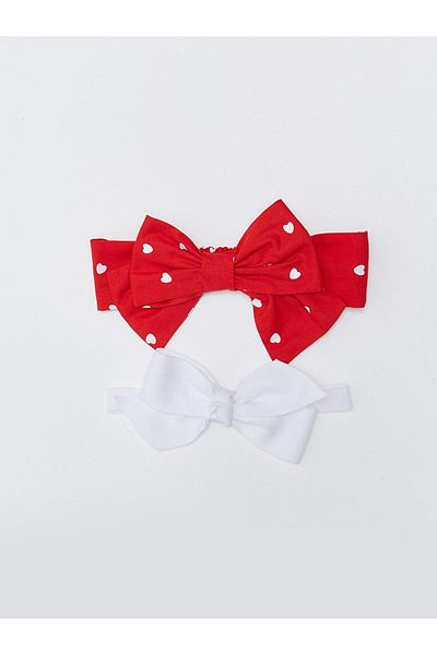 LC Waikiki LCW baby Bow Detailed Baby Girl Hair Band 2-Piece