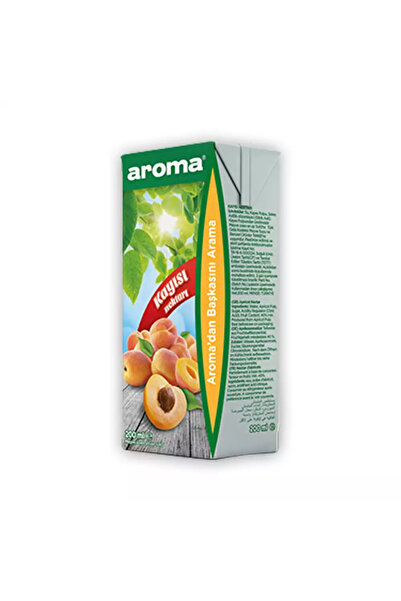 Aroma Kayısı Nektar Meyve Suyu 200 Ml. 27 Adet 1 Koli