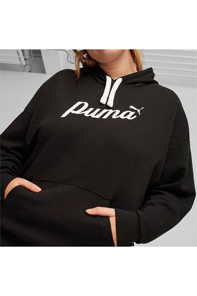 Puma Hanorac pentru femei ESS+ Script cu glugă