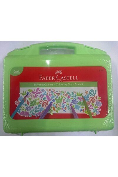 Faber Castell Faber-castell Boyama Çantası (12 Metalik Kuru + 12 Metalik Past...