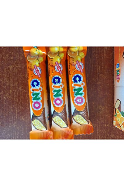 Cino SÜTLÜ ÇİKOLATA KAPLI PORTAKAL PARÇALI BAR ÇOCUKLUĞUMUZUN CİNOSU