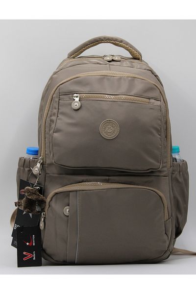 Bevitton Custom Water Repellent Fabric Mink Unisex School Backpack A3162