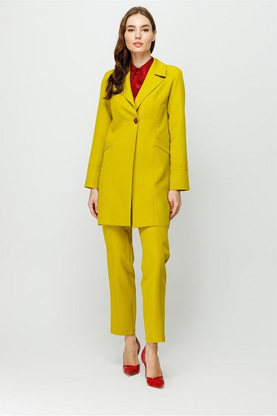 Esswaap Pocket Detailed Trousers Jacket Set Pistachio Green