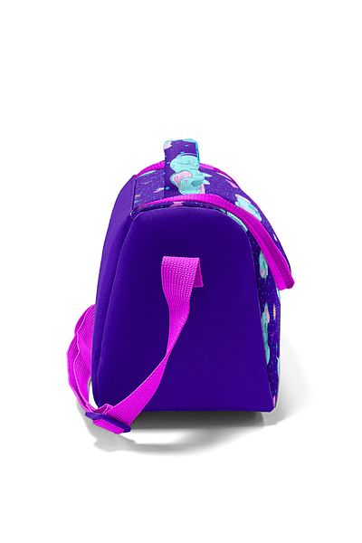 Coral High Kids Purple Pink Elephant Patterned Thermo Lunchbox 11824