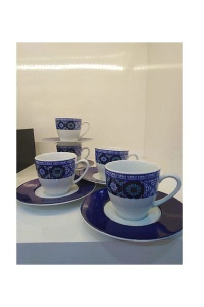 Kütahya Porselen 12 Piece Coffee Cup Set for 6 People 9429