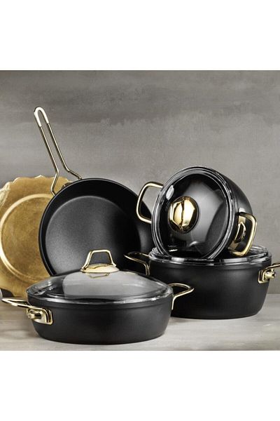 Kütahya Porselen Juliet 7 Piece Porcelain Cookware Set - Jul07Sgrnsyh