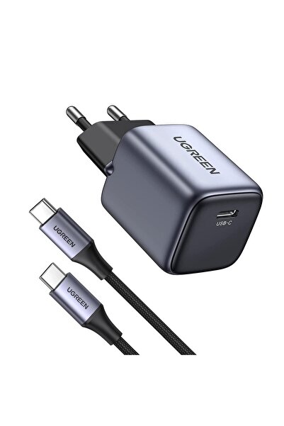 Ugreen Nexode 30w Type-c Qc 4.0 Pd Ganx Hızlı Şarj Cihazı Ve 60w Type-c Şarj ...