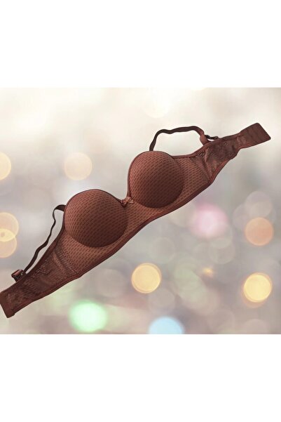 AYŞENUR YAPAKÇI Boş Cup Desteksiz Balenli Toplayıcı Sütyen