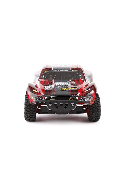 REMO 8021 1/8 Ölçek, 4wd Off Road Short Course (9 EMU) Kırmızı Kaportalı, Fırçalı Motorlu, 7.4v 3300