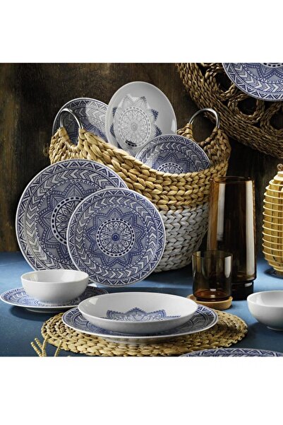 Kütahya Porselen Zeugma 24 Parça Yemek Takımı 80200 desen