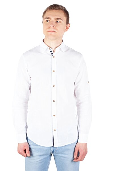 Jack & Jones Jack&Jones Jjlinen Blend Detail Erkek Gömlek