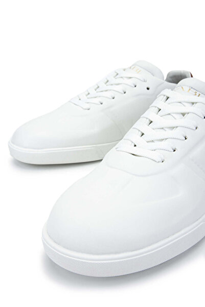 FABI Erkek Hakiki Deri Beyaz Sneakers & Spor Ayakkabı