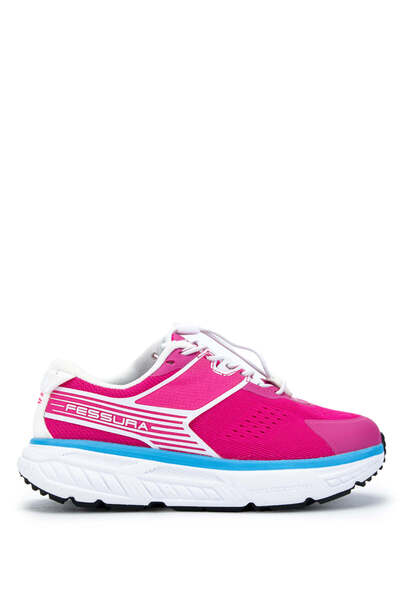 FESSURA Pantofi și pantofi sport pentru copii din material textil fucsia/alb