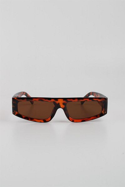 Silvio Monetti Leopard Pattern UV400 Filter Women's Sunglasses -615333