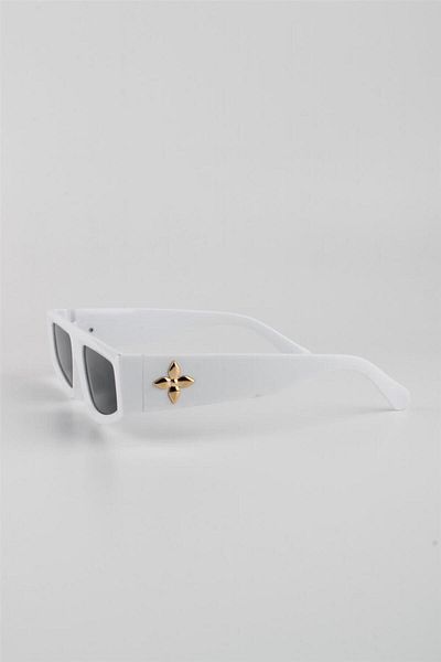 Silvio Monetti White Uv400 Filter Women's Sunglasses 615331