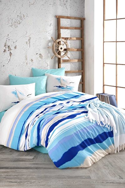 İyi Geceler İstanbul Marine Single Duvet Cover Set Maldivs