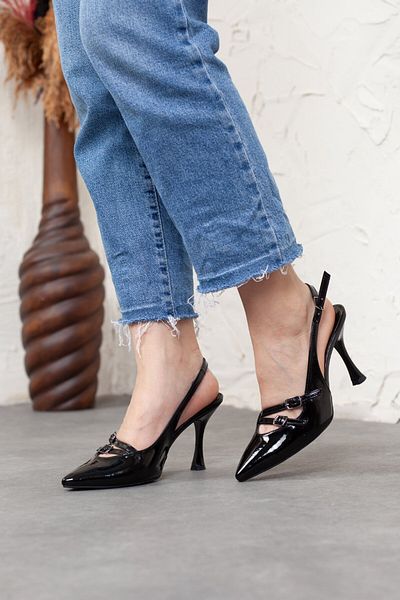 Adım Adım Women's Adjustable Buckle Detail Heeled Shoes