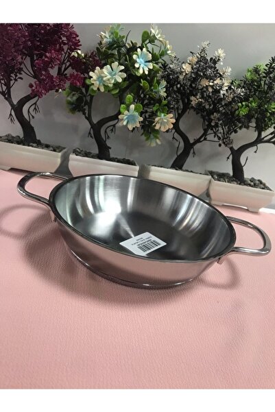 Sole Çift Kulp Çelik Tava 1, Sınıf 18 No