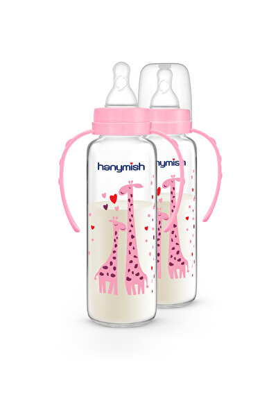 Hanymish Kulplu Cam Biberon 240 ml