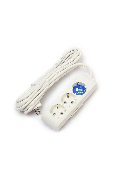 VİKO Multi-Let Child Proof Triple Grounded Group Socket 5 Mt. Wired 90113305