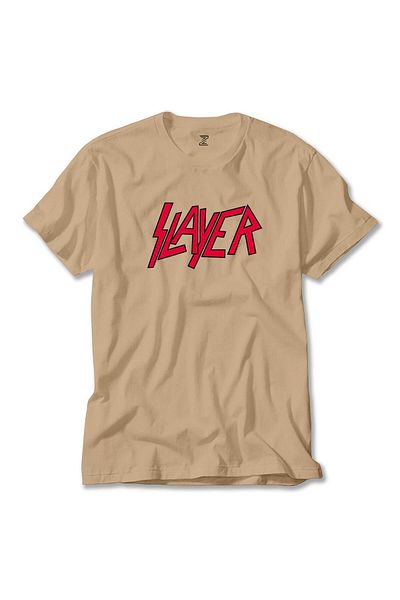 Z zepplin Slayer Logo Classic Cream T-Shirt