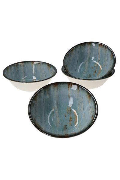 Bonna Porselen Soup and Salad Bowl Set of 6