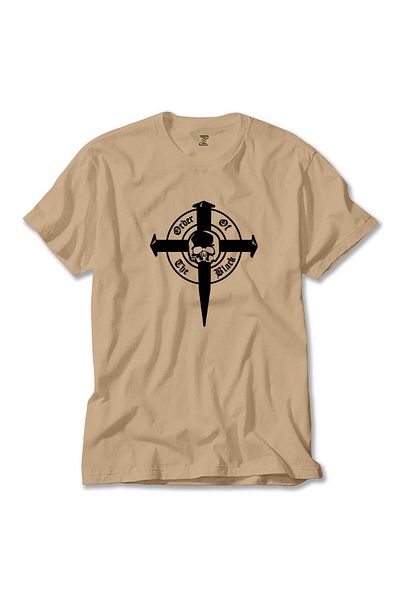 Z zepplin Black Label Society Order Of Black Skull Cream T-Shirt