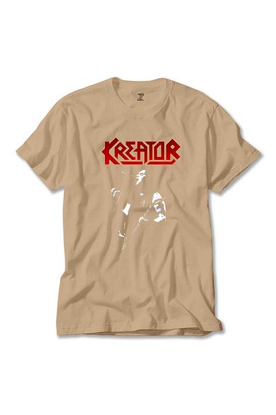 Z zepplin Kreator United in Hate Cream T-Shirt