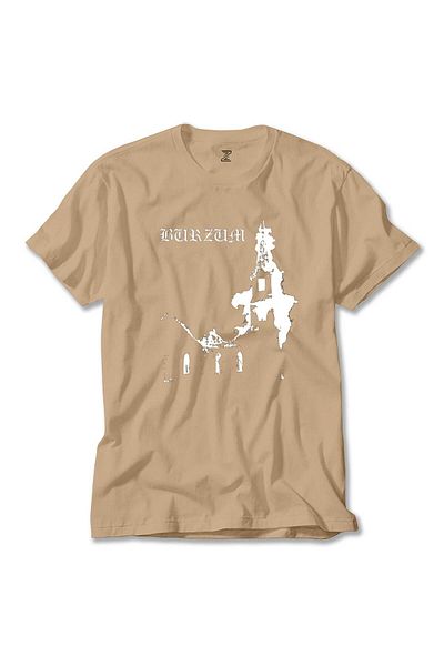Z zepplin Μπλουζάκι Burzum Burn Church Cream