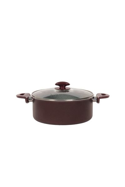 Mehtap Claret Red Series Deep Pot 22 Cm