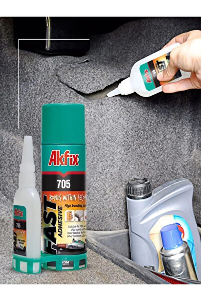 Akfix 705 Hızlı Yapıştırıcı 400ml + 100 gr