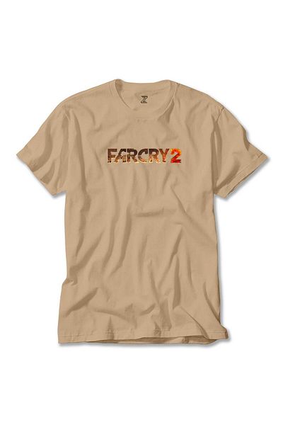 Z zepplin Farcry 2 Text Cream T-Shirt