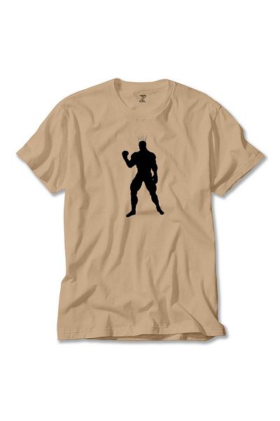Z zepplin Mike Tyson Fury Cream T-Shirt