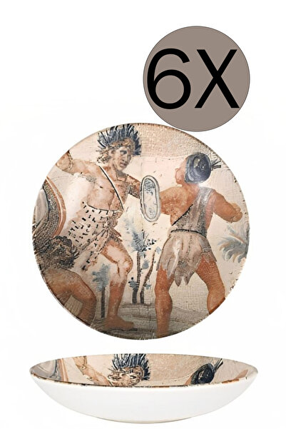 Bonna Porselen Mezopotamya Süvari Bloom Çukur Tabak 23 cm 1000 cc S-MT-MZPGBL...