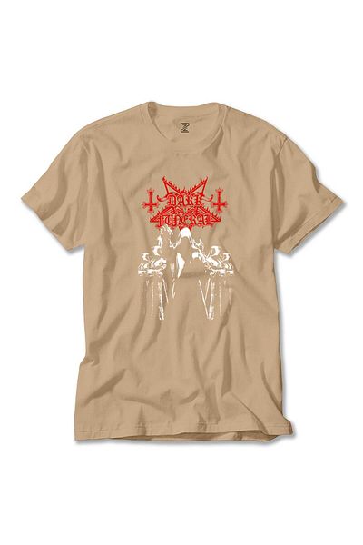 Z zepplin Σκούρο Funeral Band Cream T-Shirt