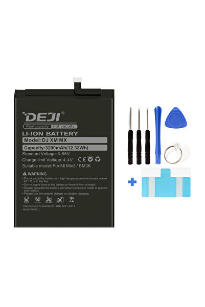 Deji Xiaomi Mi Mix 3 Batarya Mucize Batarya Bm3k