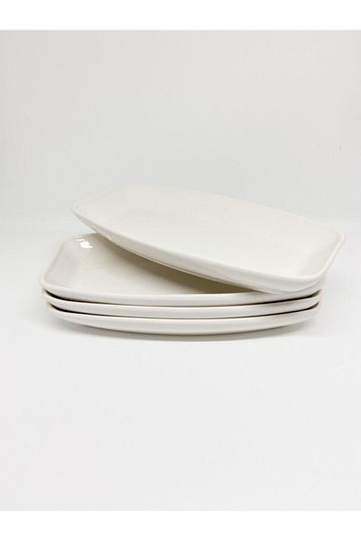 Deva Seramik 1.Grade Ceramic Sea 4-Piece Breakfast & Sauce Bowl Kayak