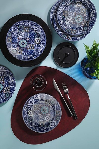 Kütahya Porselen Leonberg 6-Piece Cake Plate 9429
