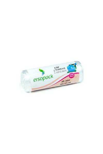 ERSOPACK Domestic Mini Garbage Bag 40x50 Cm 50 Roll 1 Box