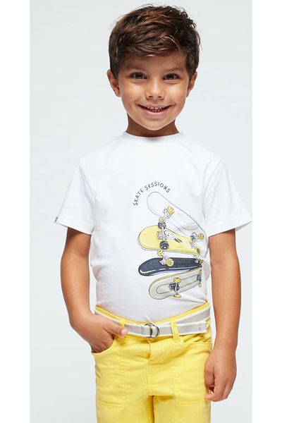 MAYORAL Boy's Better Cotton Skateboard T-shirt
