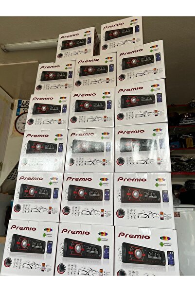 Bodur Sound PREMIO TEYP ÇİFT AMFİ ÇIKIŞLI 4X55 USB-AUX-SD-BLUETOOTH VAR