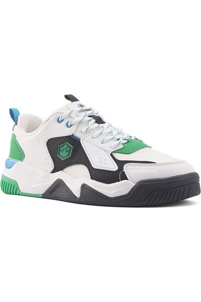 lumberjack MANGA 4FX WHITE GREEN COMFORT CASUAL ΑΝΑΤΟΜΙΚΑ ΑΘΛΗΤΙΚΑ ΠΑΠΟΥΤΣΙΑ