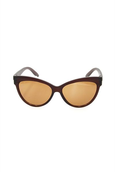 Silvio Monetti Uv400 Matte Brown Women's Sunglasses -615365